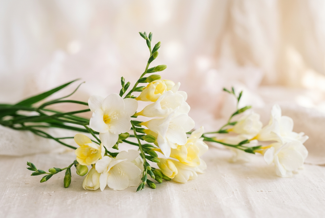 Freesia en perfumería: frescura floral que enamora