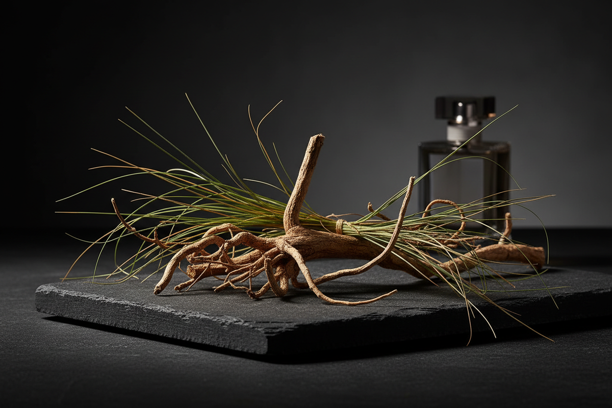 Vetiver: la raíz salvaje que ancla los grandes perfumes