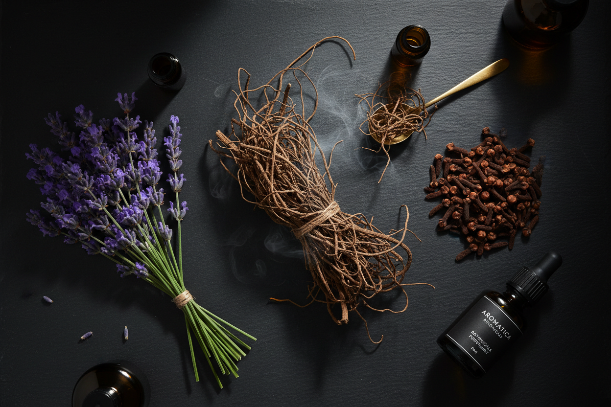 Vetiveriol, linalool, eugenol: qué son los compuestos aromáticos