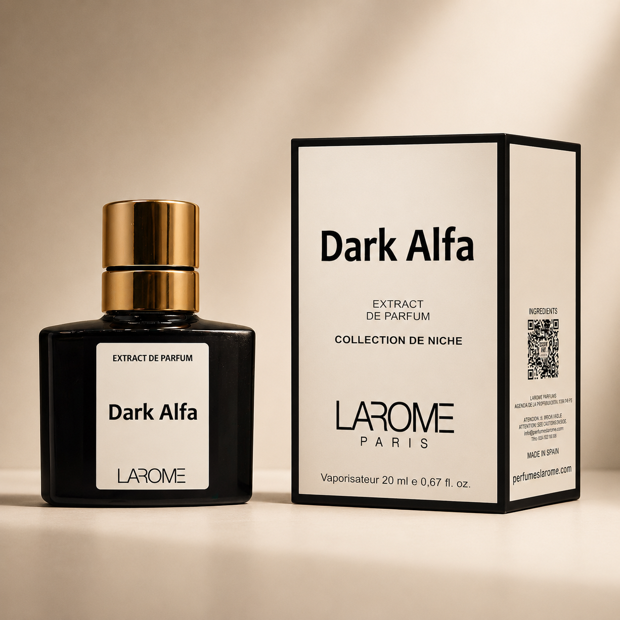Dark Alfa by LAROME Perfume de nicho Unisex