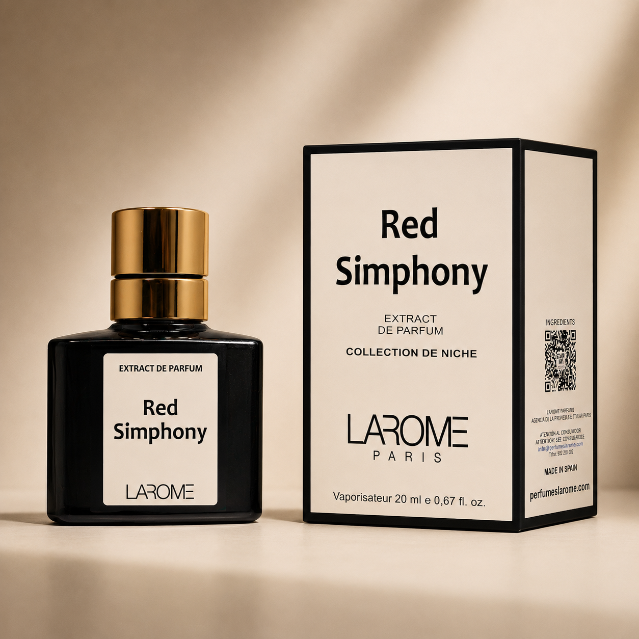 Red Simphony by LAROME Perfume de nicho Unisex